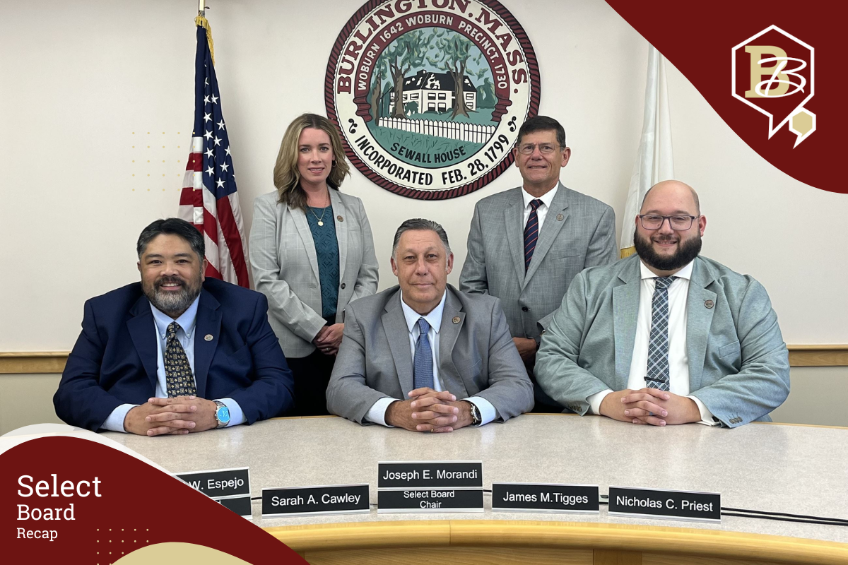 Burlington Welcomes New Town Administrator and Leadership Changes at Town Hall