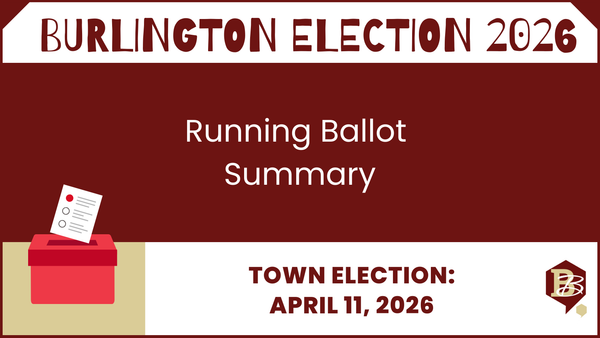 Here's Your List of Candidates Who Have Returned Nomination Papers for the 2026 Burlington Election