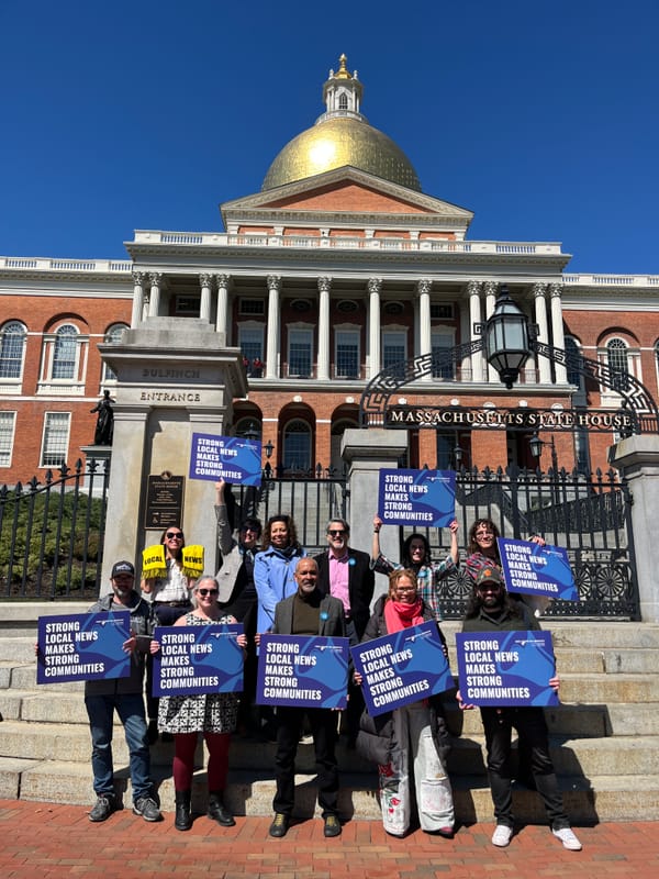 Burlington Buzz Heads to Beacon Hill for the Future of Community News